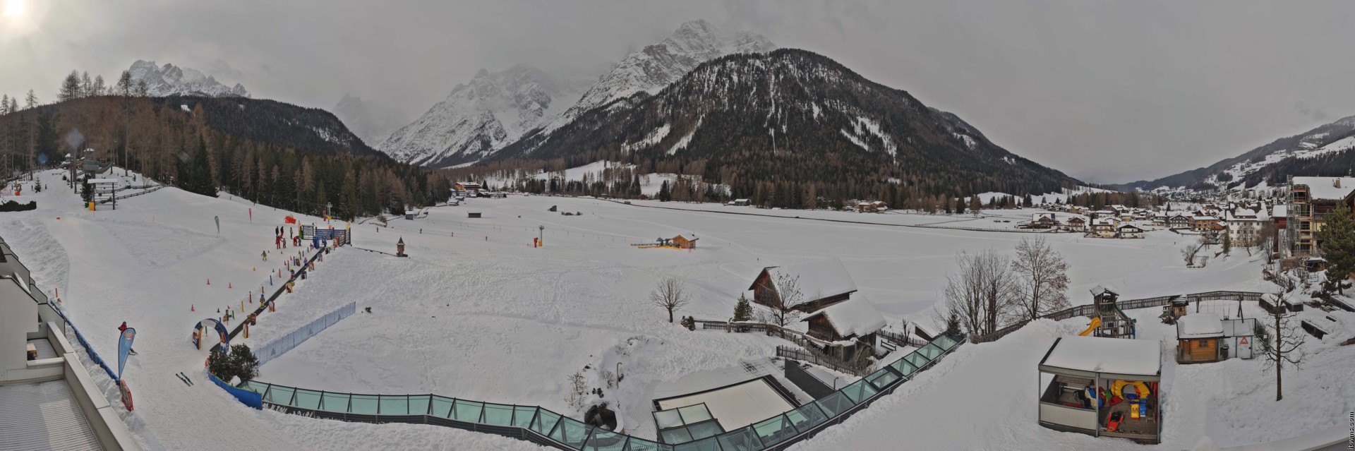 Archiv Foto Webcam Family Resort Rainer im Bergdorf Sexten