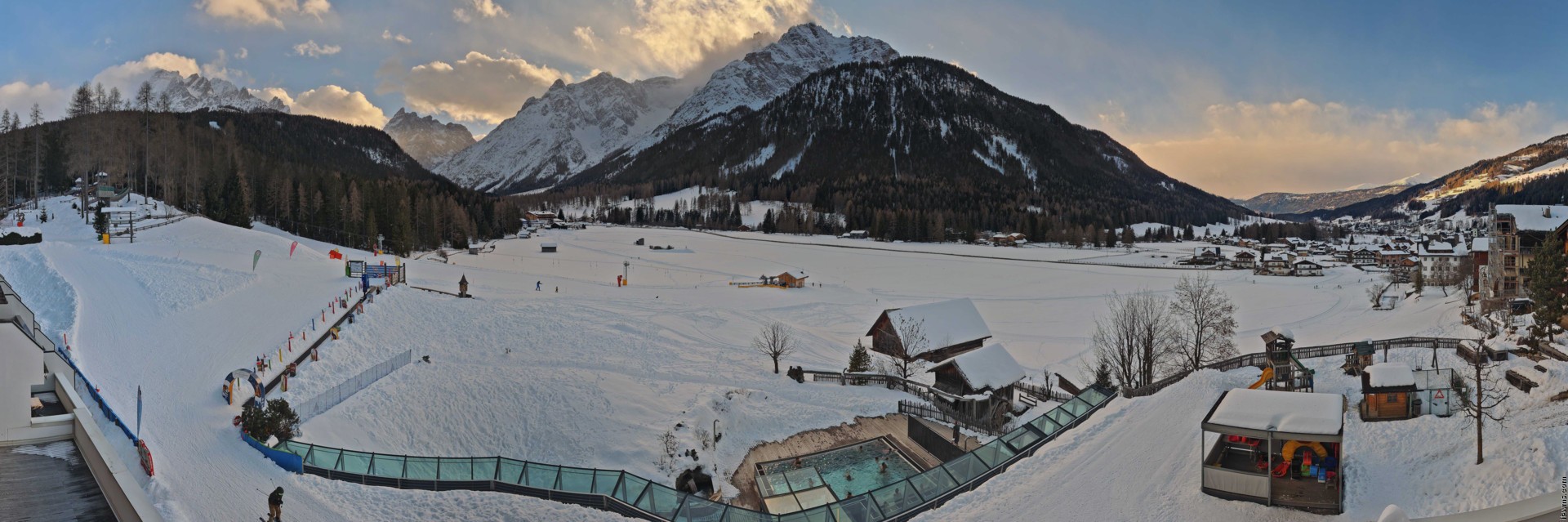 Archiv Foto Webcam Family Resort Rainer im Bergdorf Sexten