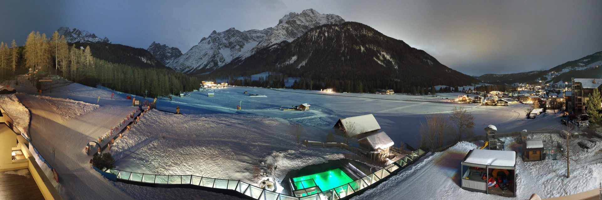 Archiv Foto Webcam Family Resort Rainer im Bergdorf Sexten