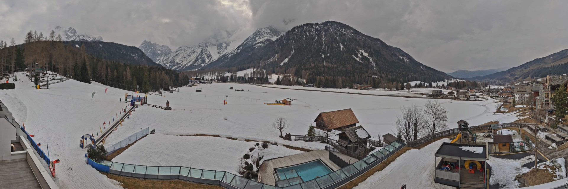 Archived image Webcam Family Resort Rainer, South Tyrol
