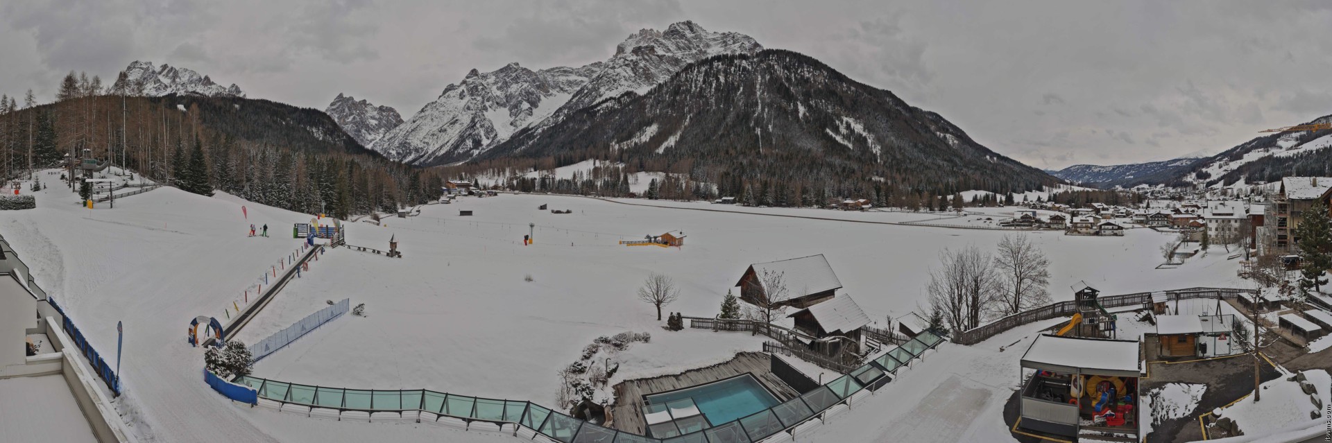 Archived image Webcam Family Resort Rainer, South Tyrol
