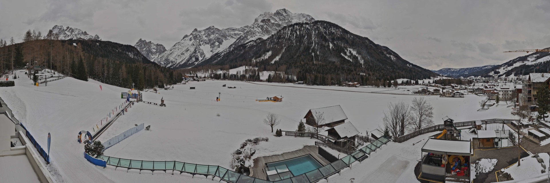 Archived image Webcam Family Resort Rainer, South Tyrol
