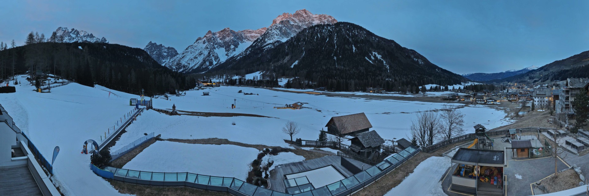 Archiv Foto Webcam Family Resort Rainer im Bergdorf Sexten
