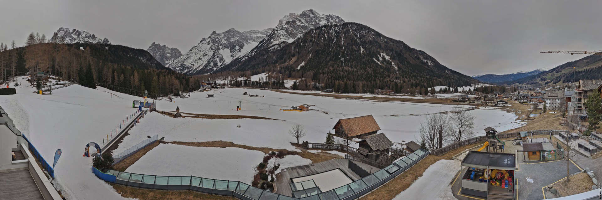 Archiv Foto Webcam Family Resort Rainer im Bergdorf Sexten