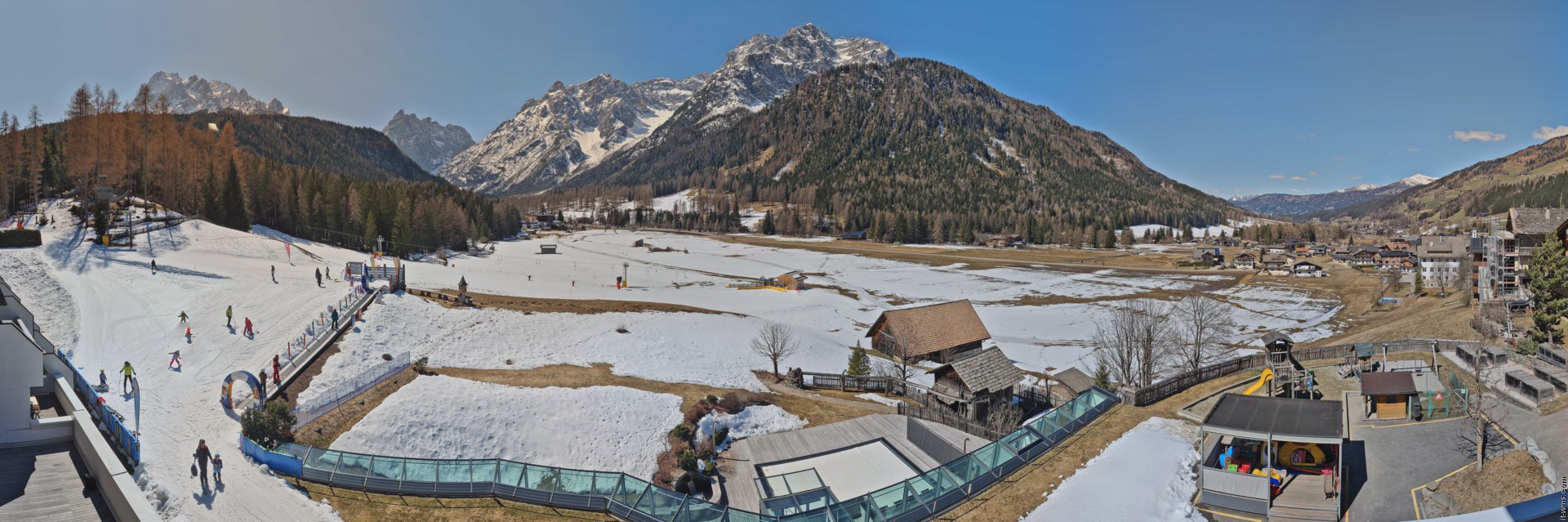 Archiv Foto Webcam Family Resort Rainer im Bergdorf Sexten