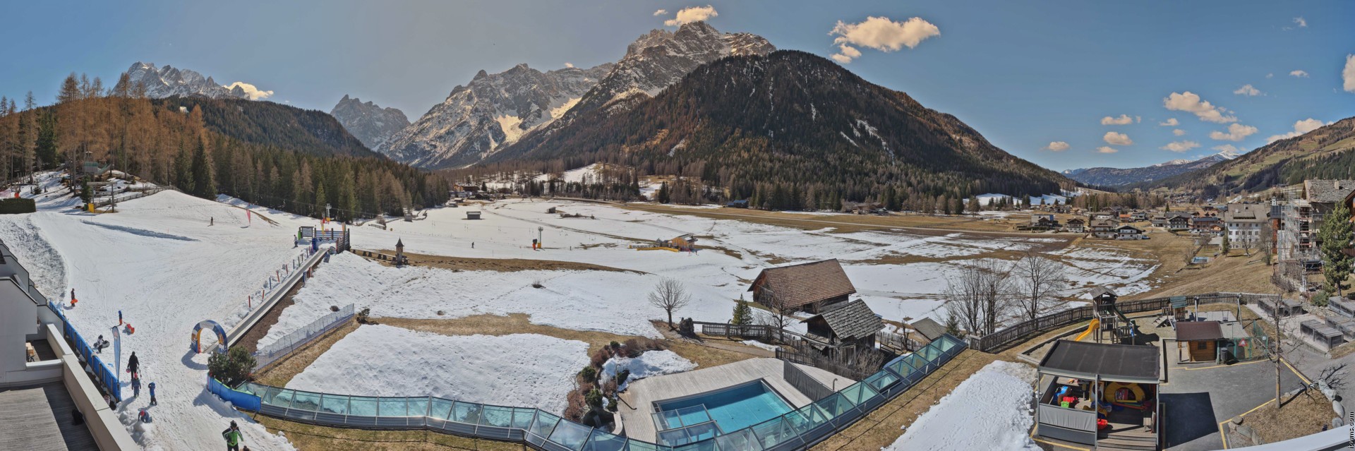 Archiv Foto Webcam Family Resort Rainer im Bergdorf Sexten