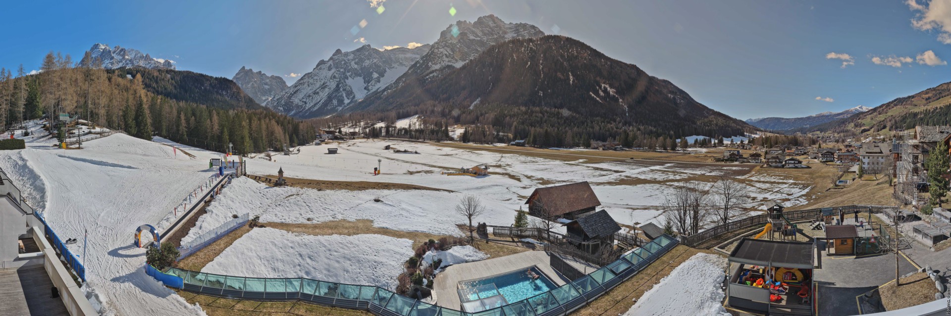 Archiv Foto Webcam Family Resort Rainer im Bergdorf Sexten