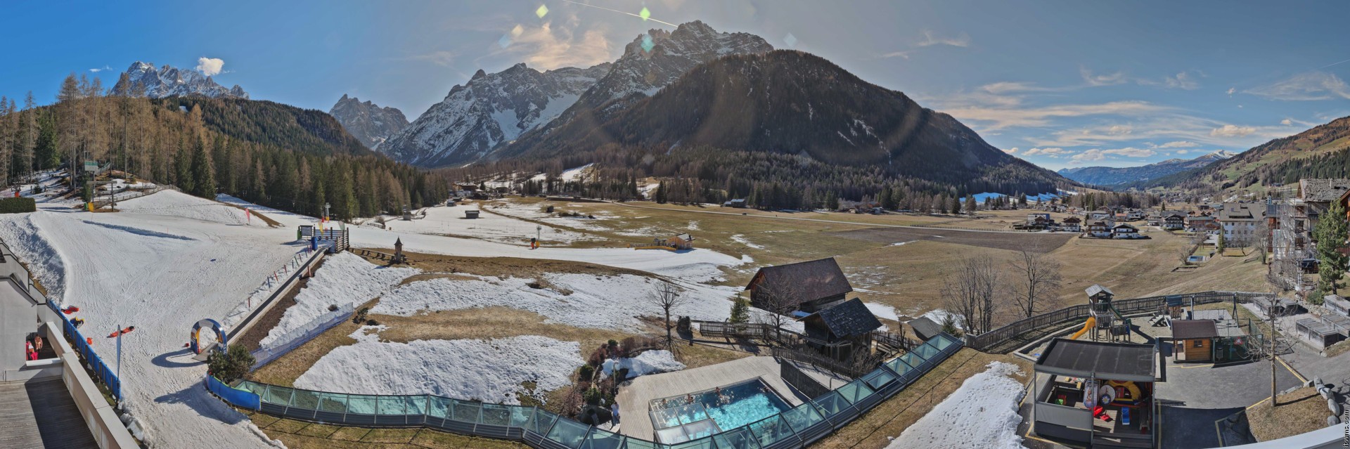 Archived image Webcam Family Resort Rainer, South Tyrol