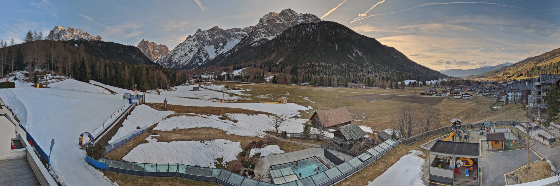 Archiv Foto Webcam Family Resort Rainer im Bergdorf Sexten