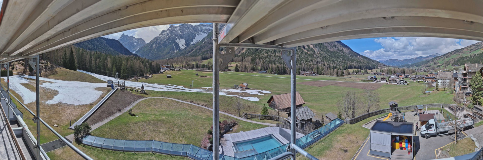 Archiv Foto Webcam Family Resort Rainer im Bergdorf Sexten