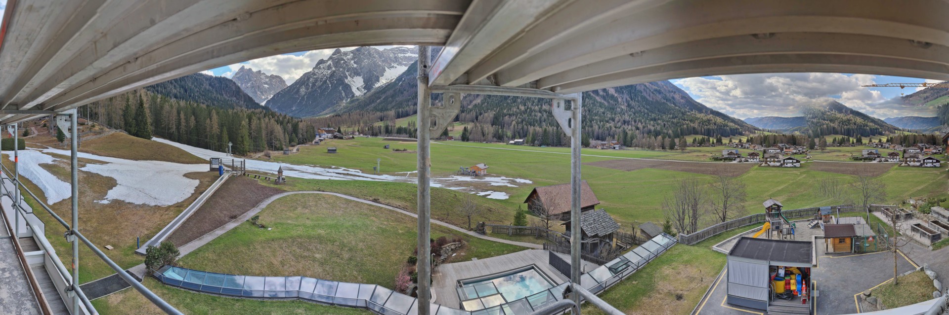 Archiv Foto Webcam Family Resort Rainer im Bergdorf Sexten