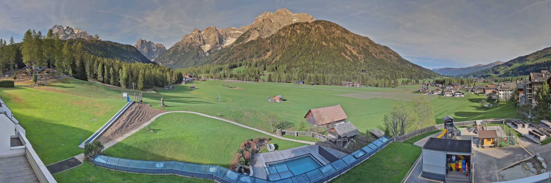 Archived image Webcam Family Resort Rainer, South Tyrol