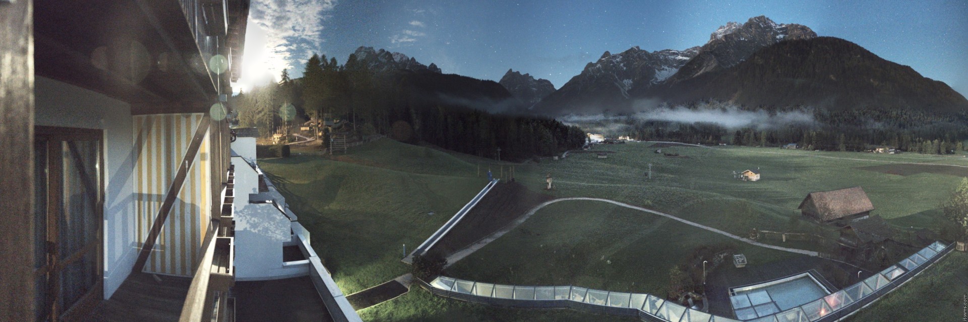 Archiv Foto Webcam Family Resort Rainer im Bergdorf Sexten