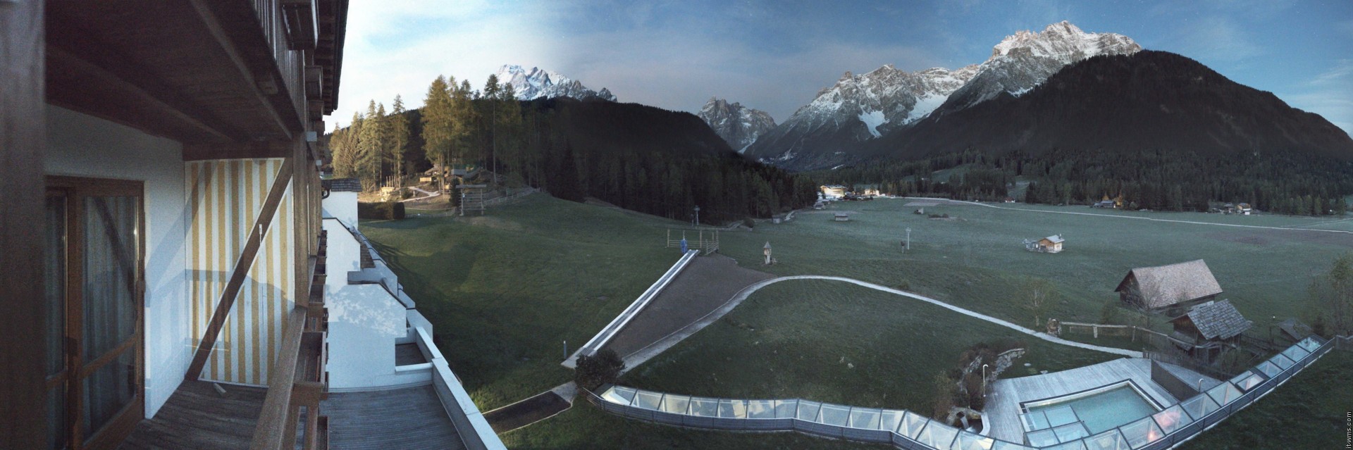 Archiv Foto Webcam Family Resort Rainer im Bergdorf Sexten