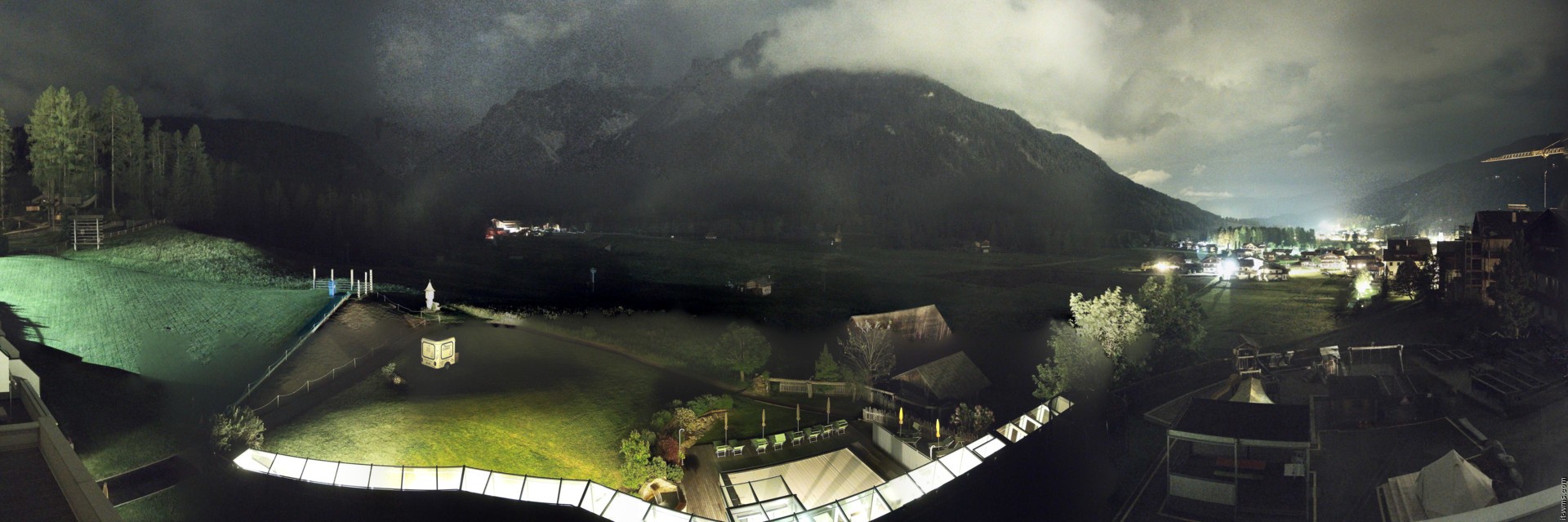 Archiv Foto Webcam Family Resort Rainer im Bergdorf Sexten