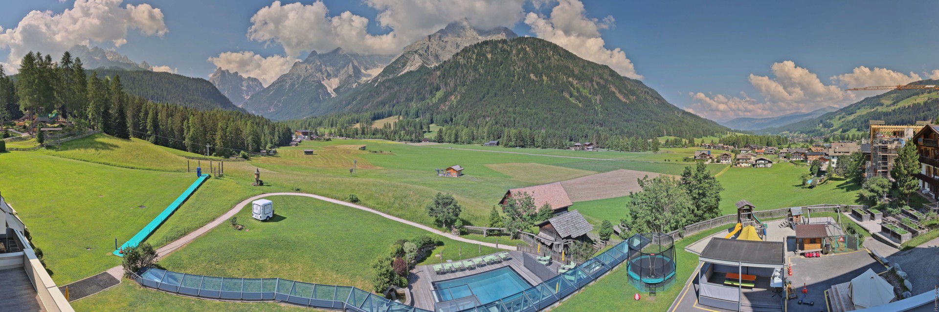 Archiv Foto Webcam Family Resort Rainer im Bergdorf Sexten