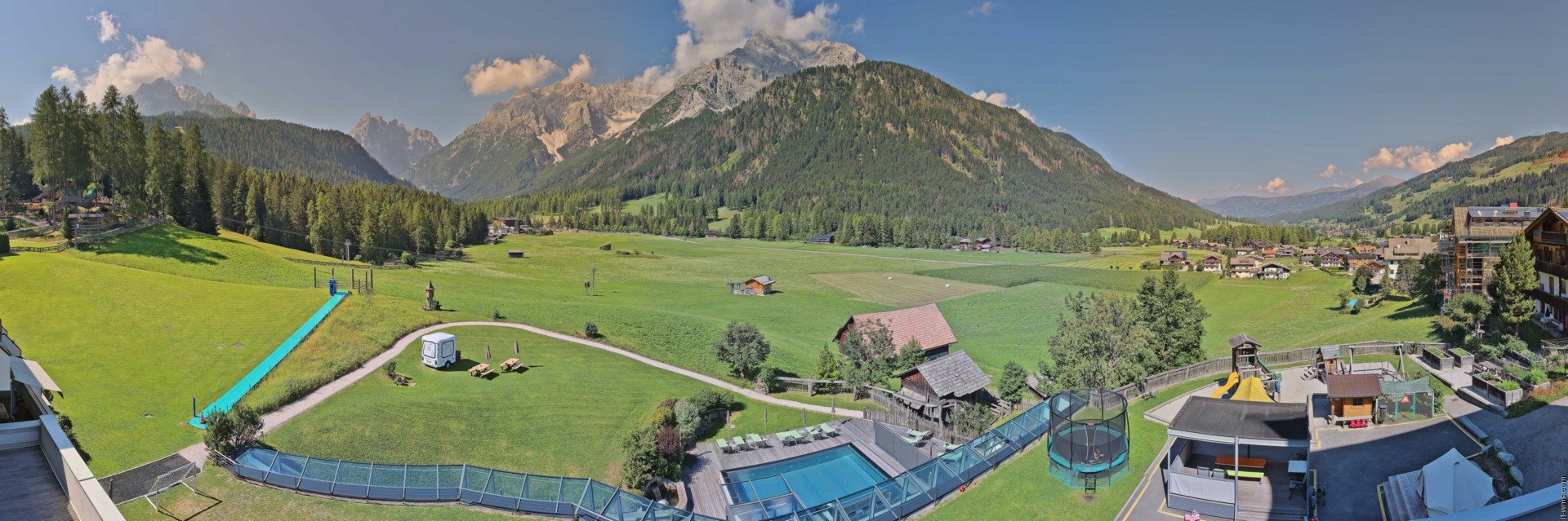 Archiv Foto Webcam Family Resort Rainer im Bergdorf Sexten
