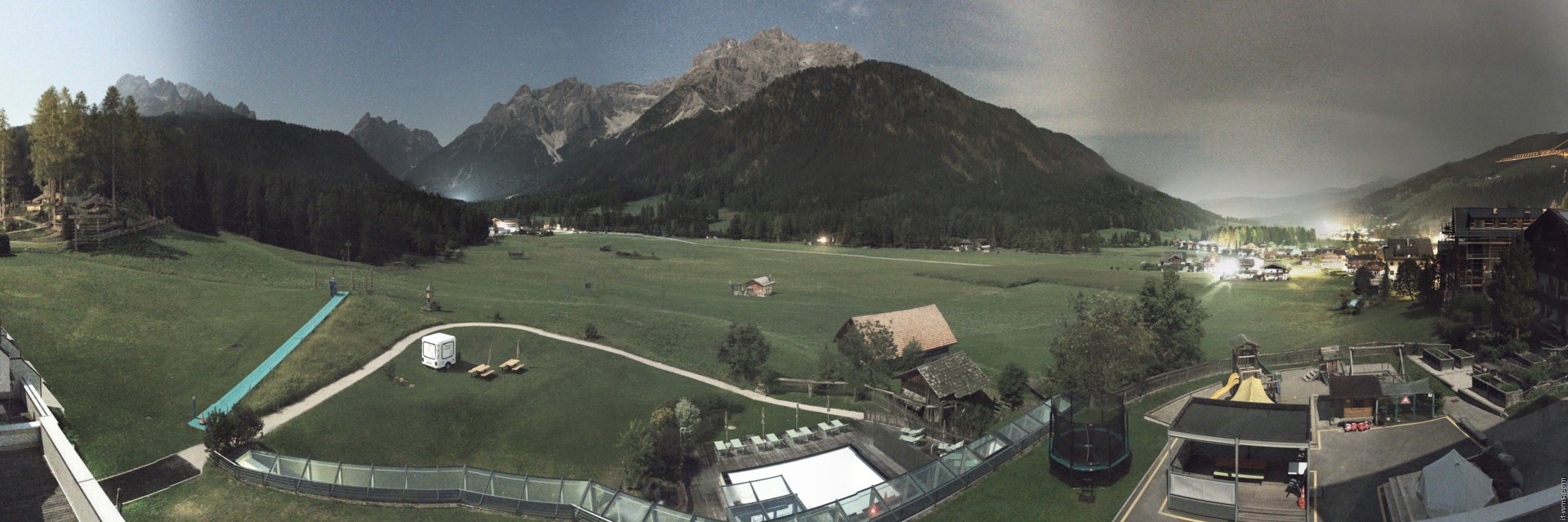 Archiv Foto Webcam Family Resort Rainer im Bergdorf Sexten