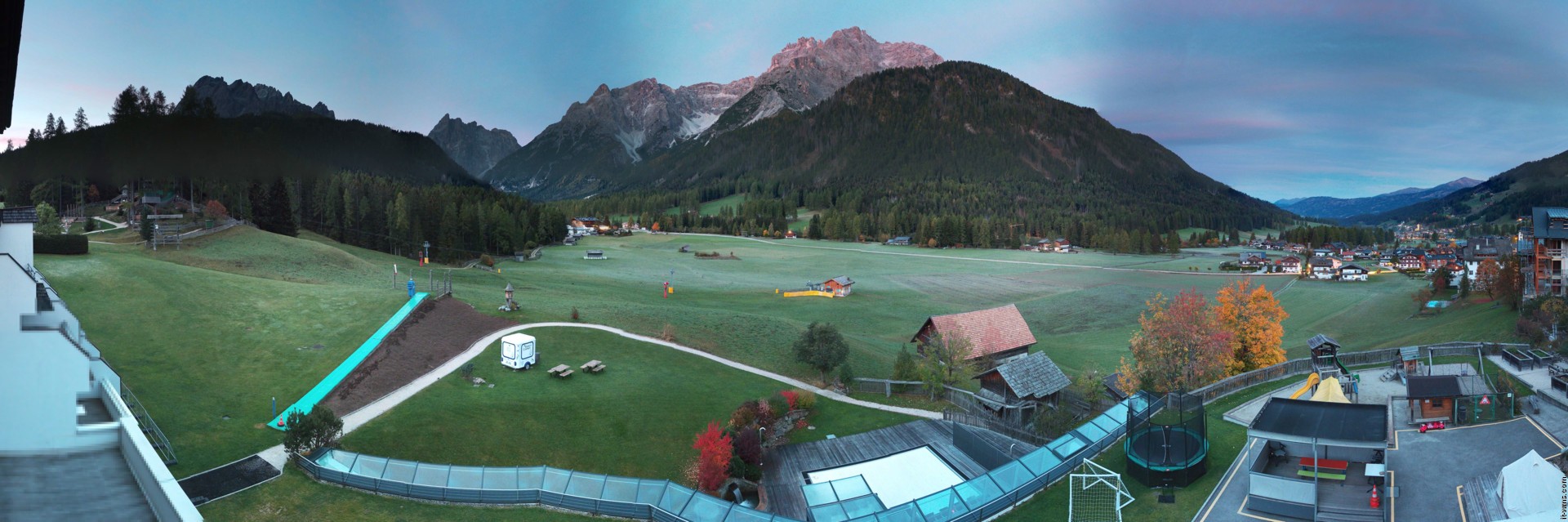 Archiv Foto Webcam Family Resort Rainer im Bergdorf Sexten