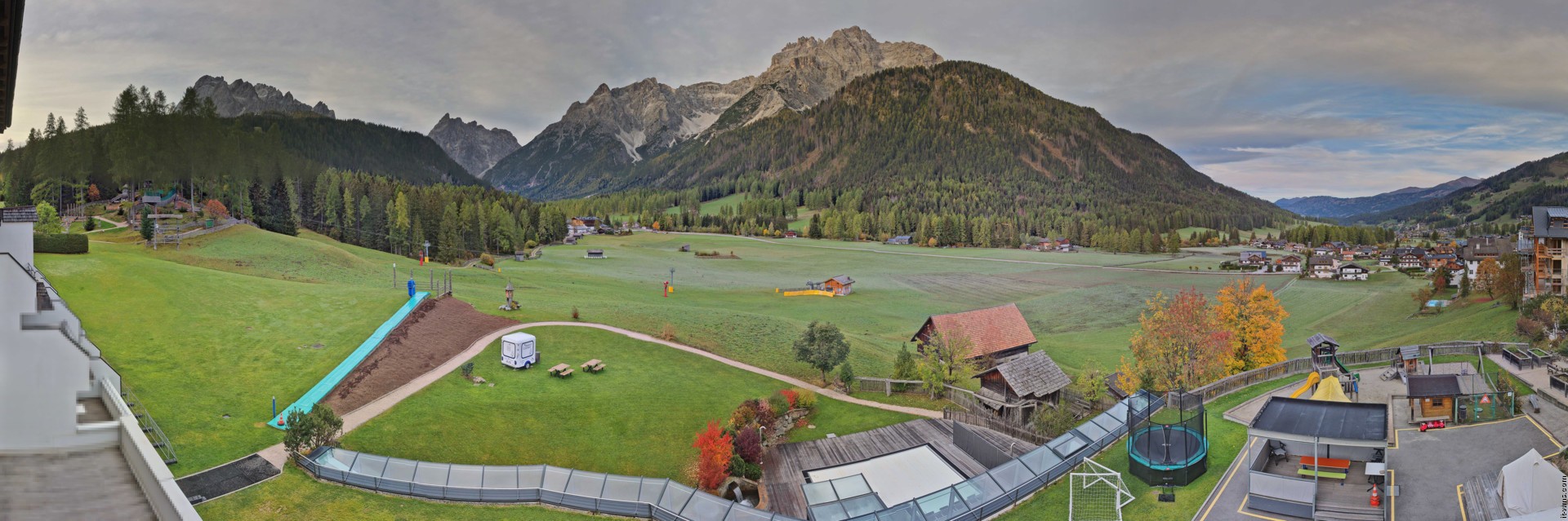 Archiv Foto Webcam Family Resort Rainer im Bergdorf Sexten
