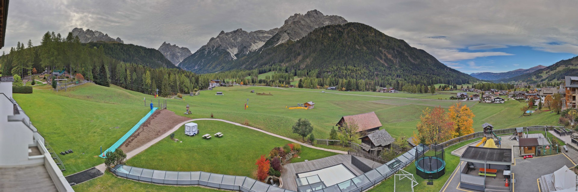 Archiv Foto Webcam Family Resort Rainer im Bergdorf Sexten