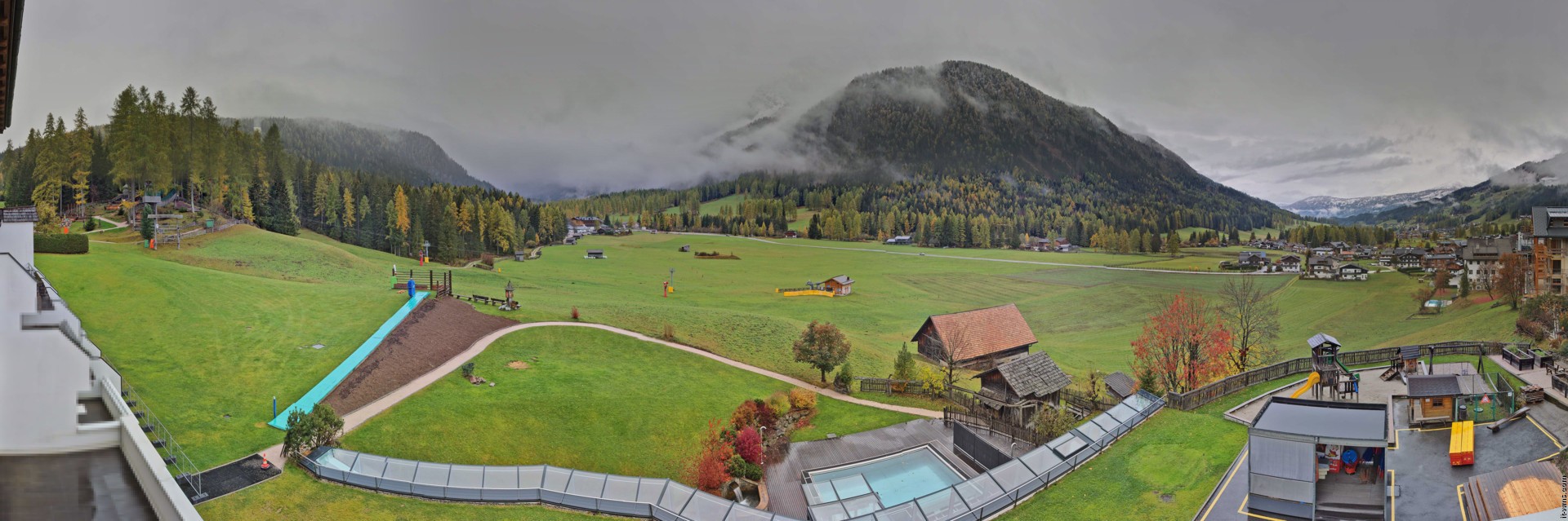 Archiv Foto Webcam Family Resort Rainer im Bergdorf Sexten