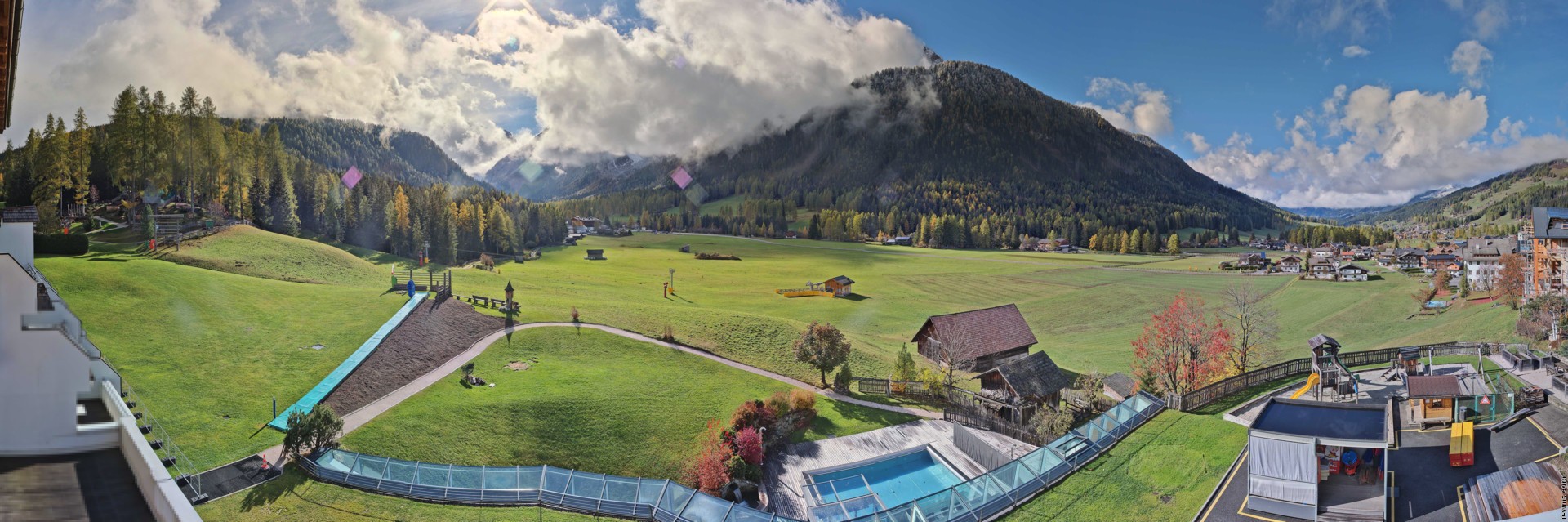 Archiv Foto Webcam Family Resort Rainer im Bergdorf Sexten