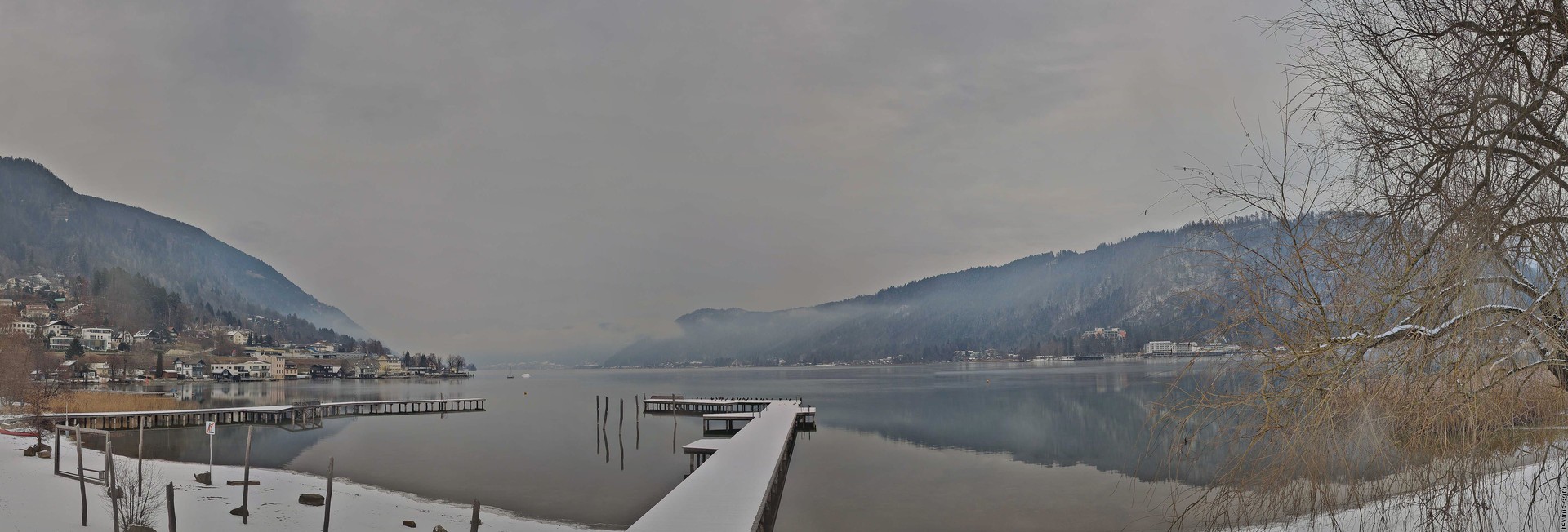 Archived image Webcam Lake Ossiacher See, Annenheim