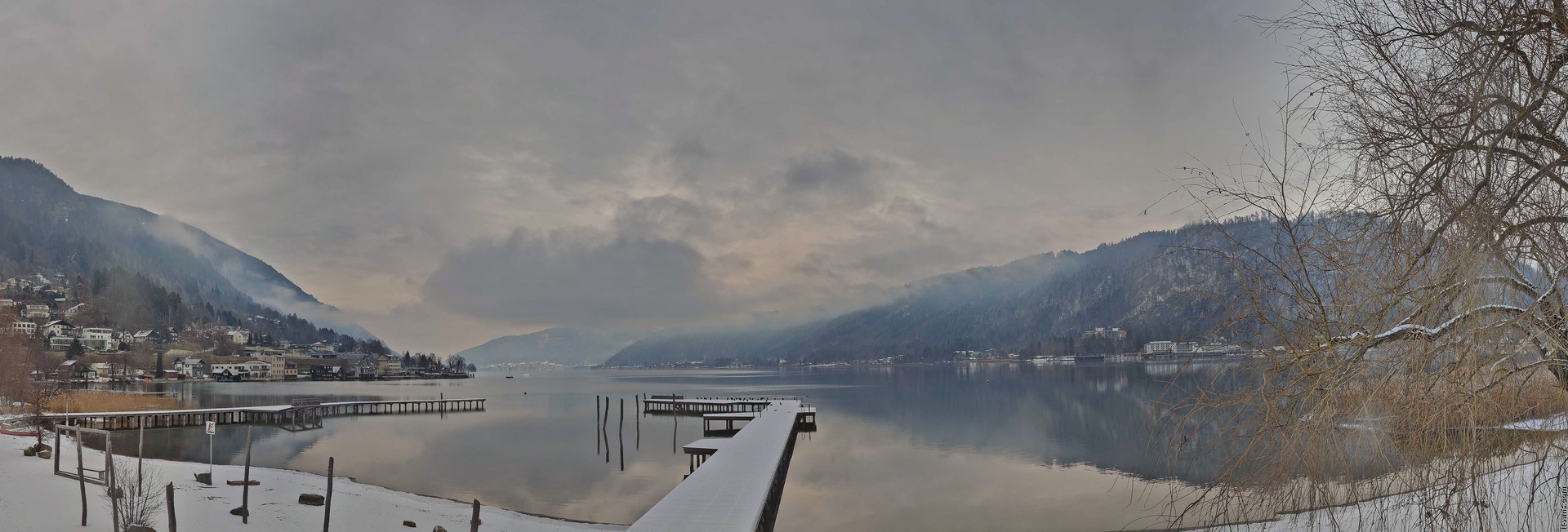 Archived image Webcam Lake Ossiacher See, Annenheim