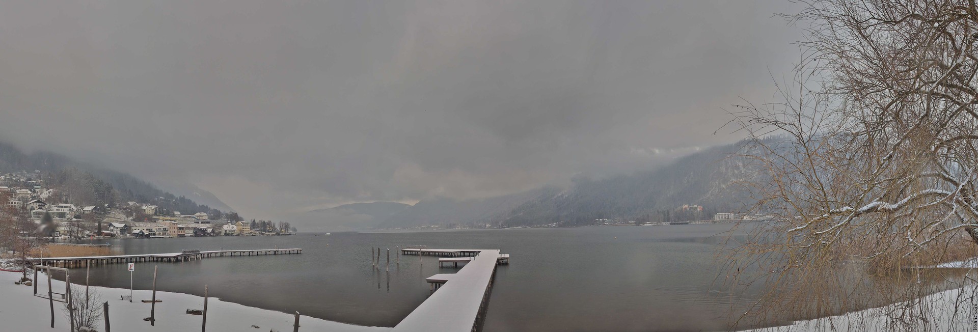 Archived image Webcam Lake Ossiacher See, Annenheim