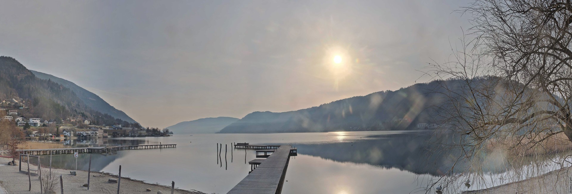 Archived image Webcam Lake Ossiacher See, Annenheim