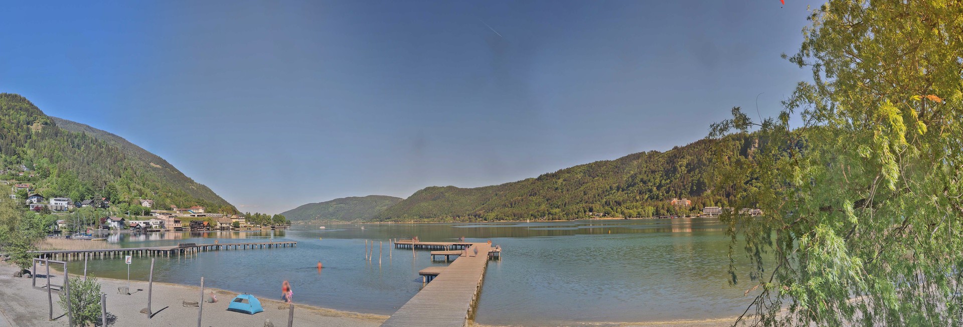 Archiv Foto Webcam Ossiacher See: Annenheim