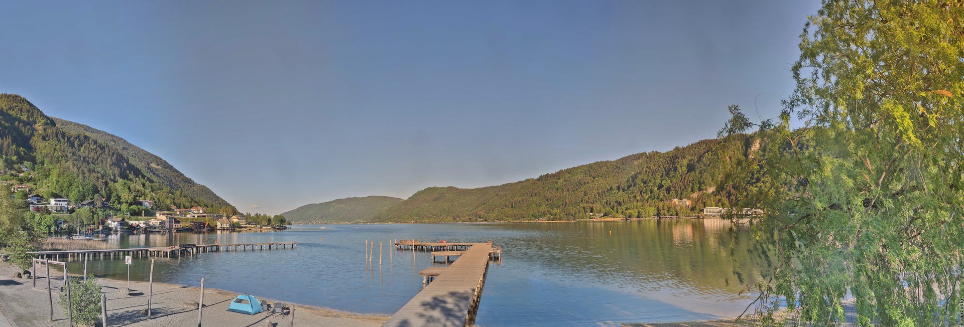 Archiv Foto Webcam Ossiacher See: Annenheim