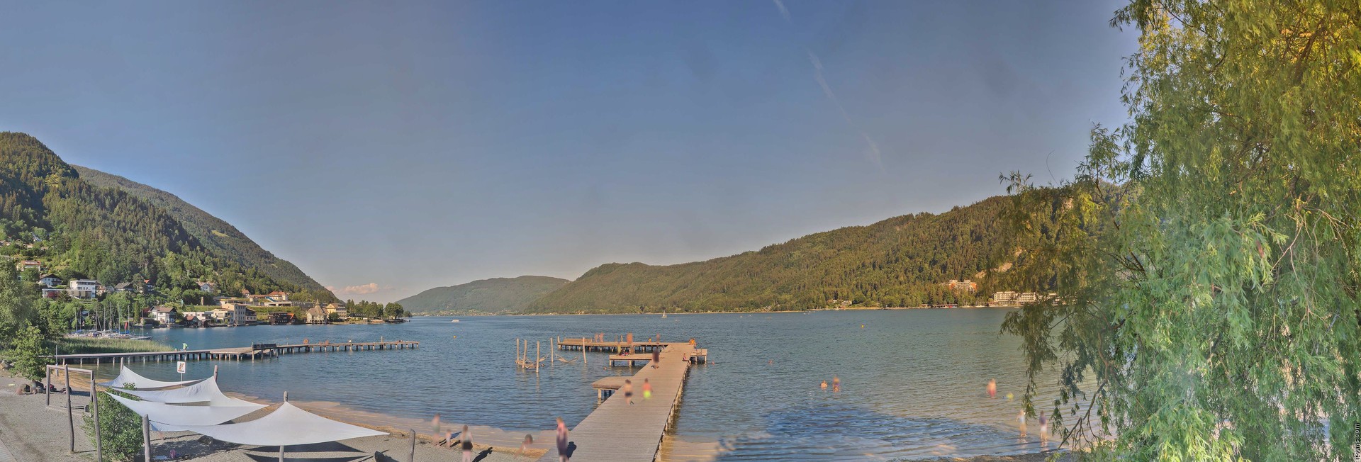 Archiv Foto Webcam Ossiacher See: Annenheim