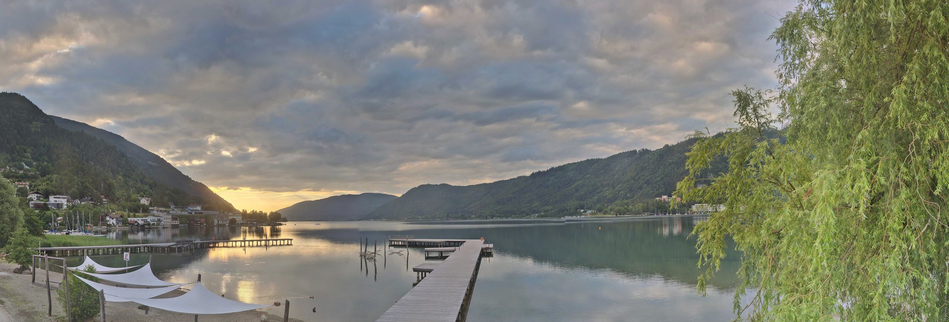 Archiv Foto Webcam Ossiacher See: Annenheim