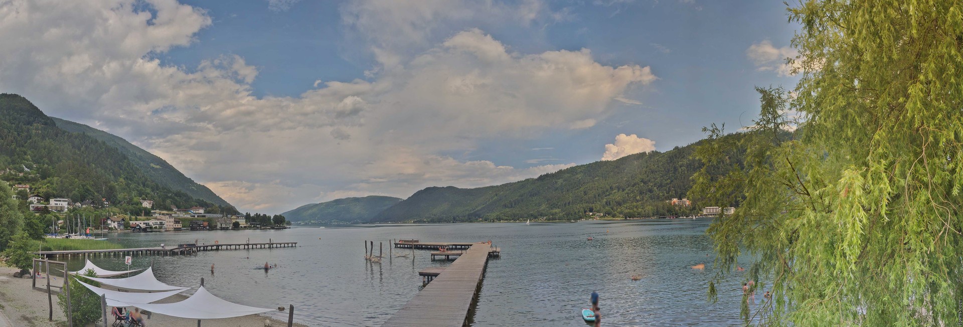 Archiv Foto Webcam Ossiacher See: Annenheim