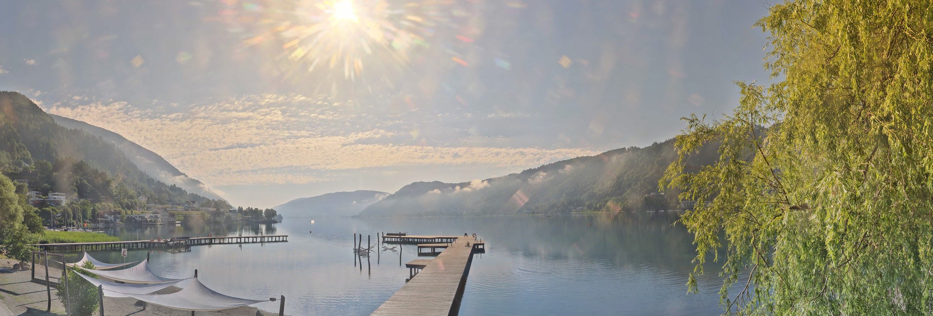 Archiv Foto Webcam Ossiacher See: Annenheim