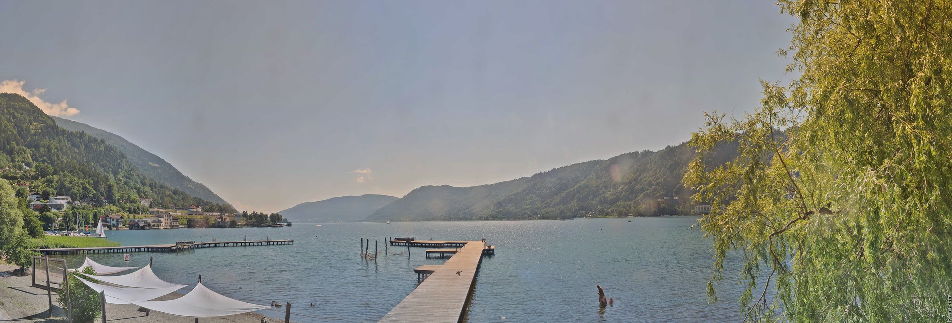 Archiv Foto Webcam Ossiacher See: Annenheim