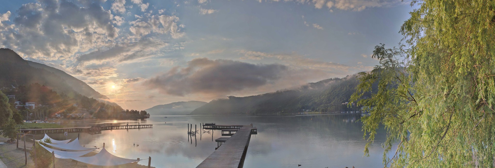 Archiv Foto Webcam Ossiacher See: Annenheim