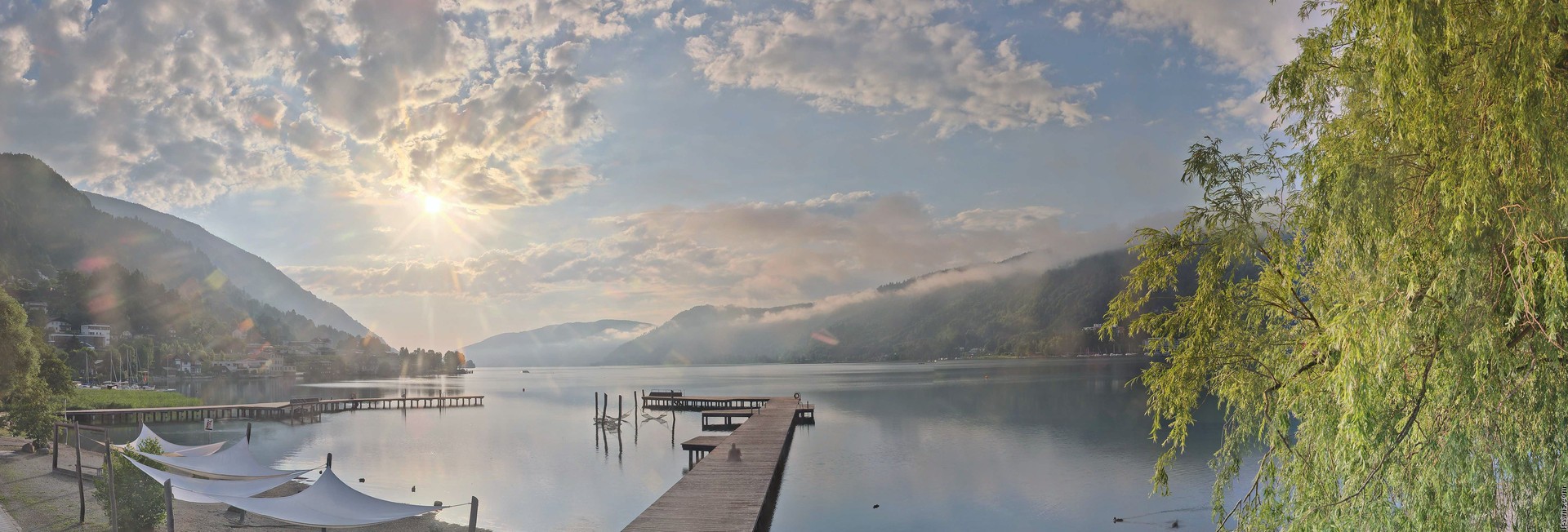 Archiv Foto Webcam Ossiacher See: Annenheim