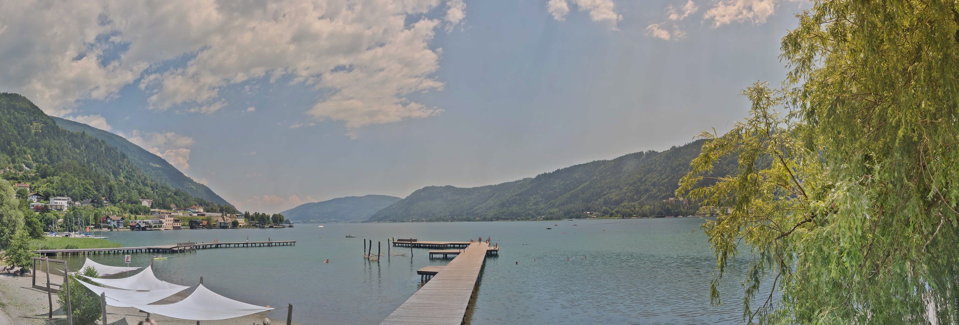 Archiv Foto Webcam Ossiacher See: Annenheim