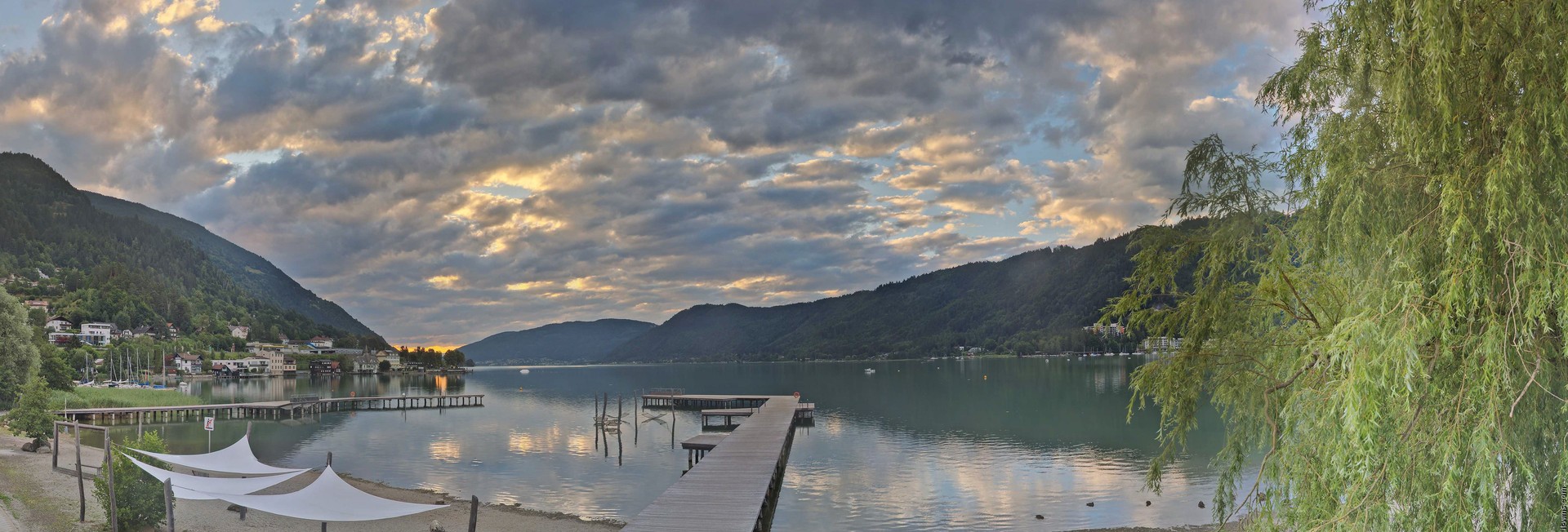 Archiv Foto Webcam Ossiacher See: Annenheim