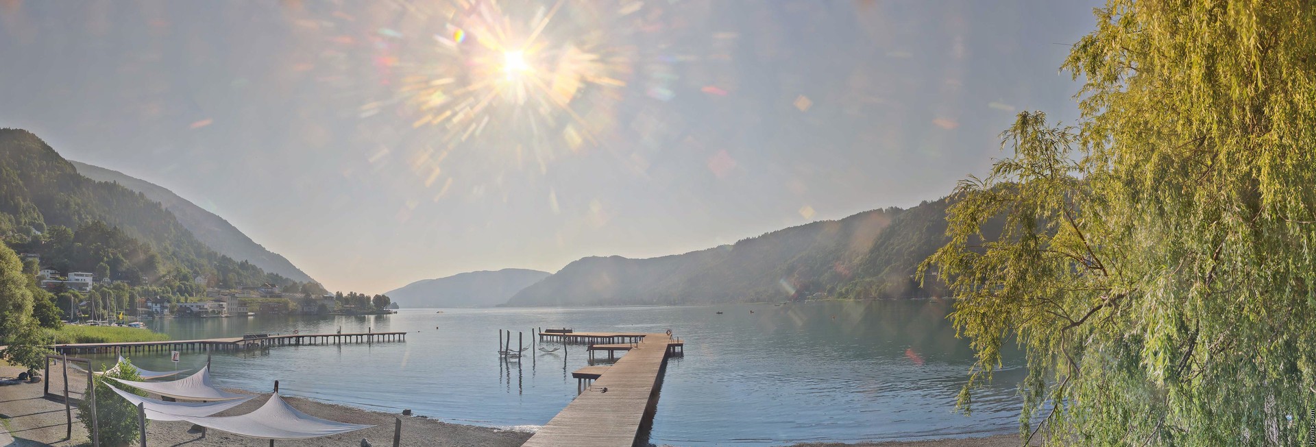 Archiv Foto Webcam Ossiacher See: Annenheim