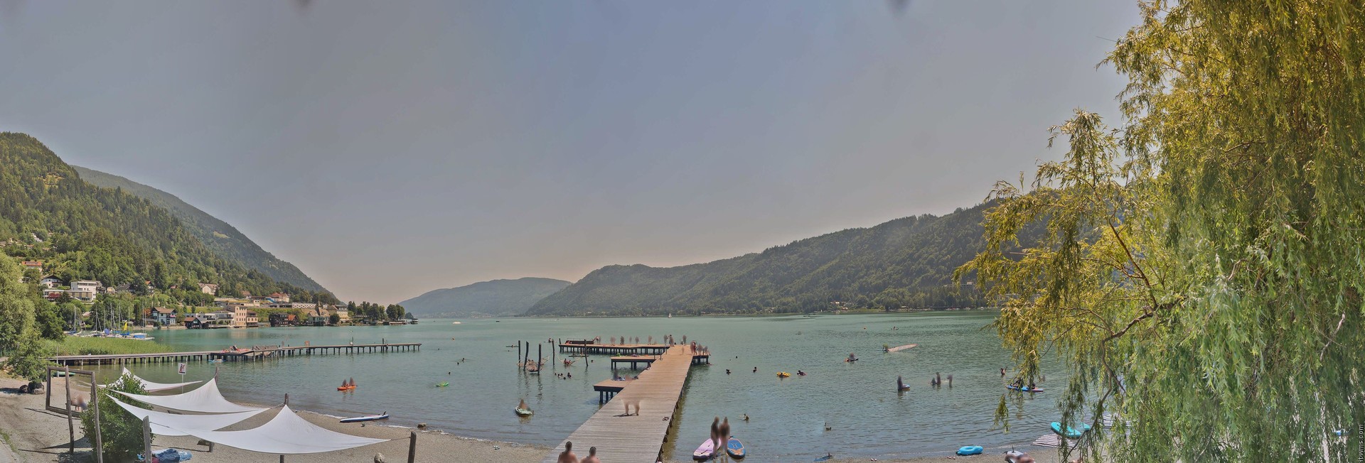 Archiv Foto Webcam Ossiacher See: Annenheim
