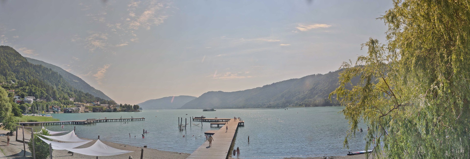 Archiv Foto Webcam Ossiacher See: Annenheim