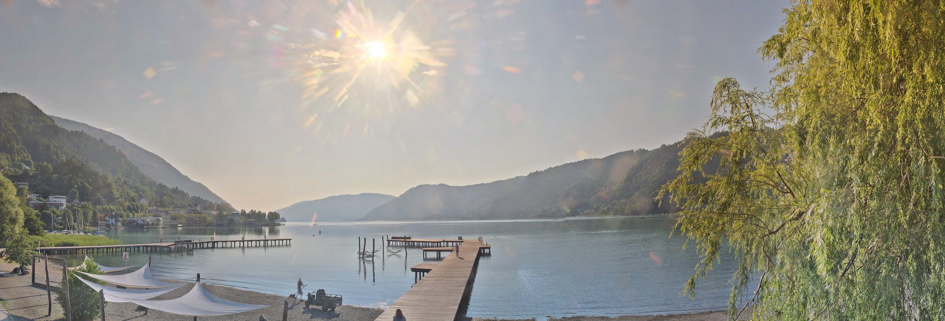 Archiv Foto Webcam Ossiacher See: Annenheim