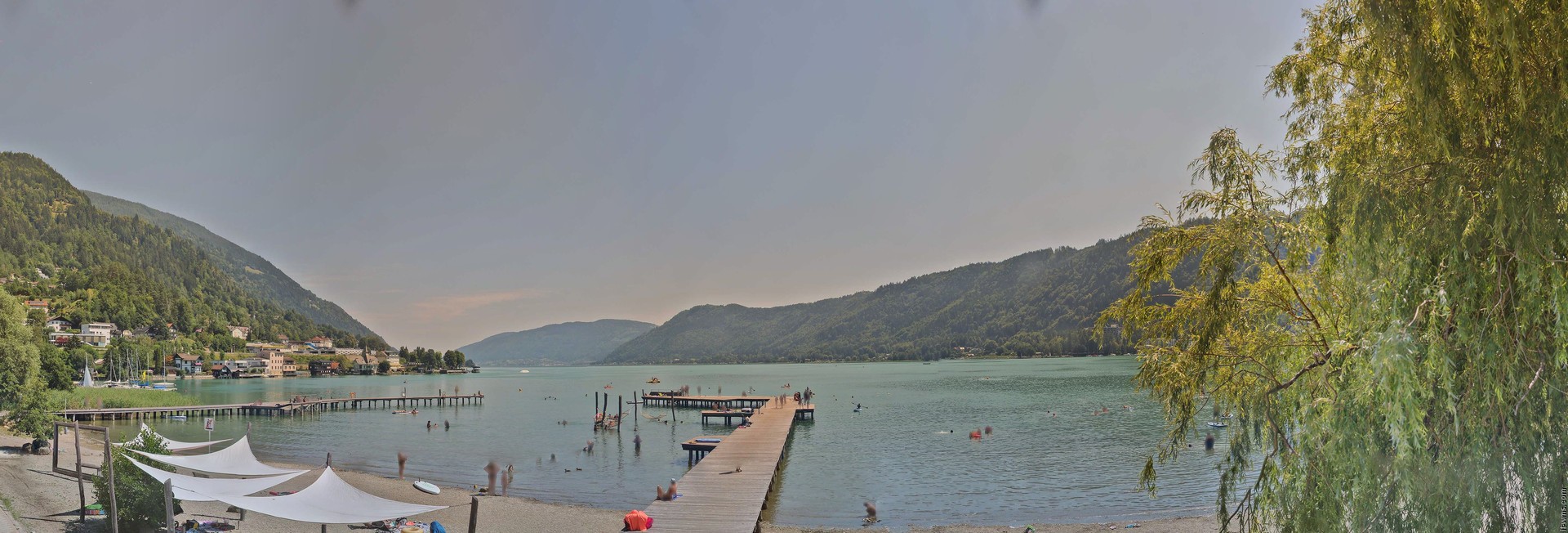 Archiv Foto Webcam Ossiacher See: Annenheim