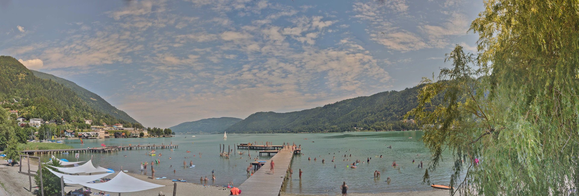 Archiv Foto Webcam Ossiacher See: Annenheim