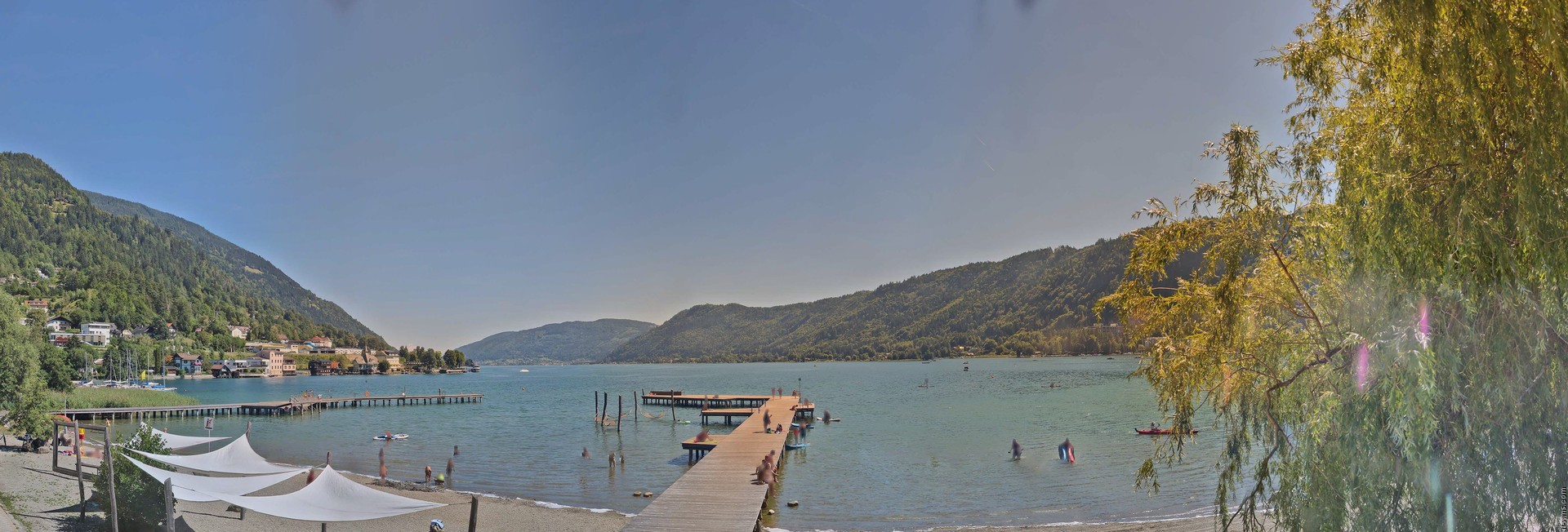 Archiv Foto Webcam Ossiacher See: Annenheim