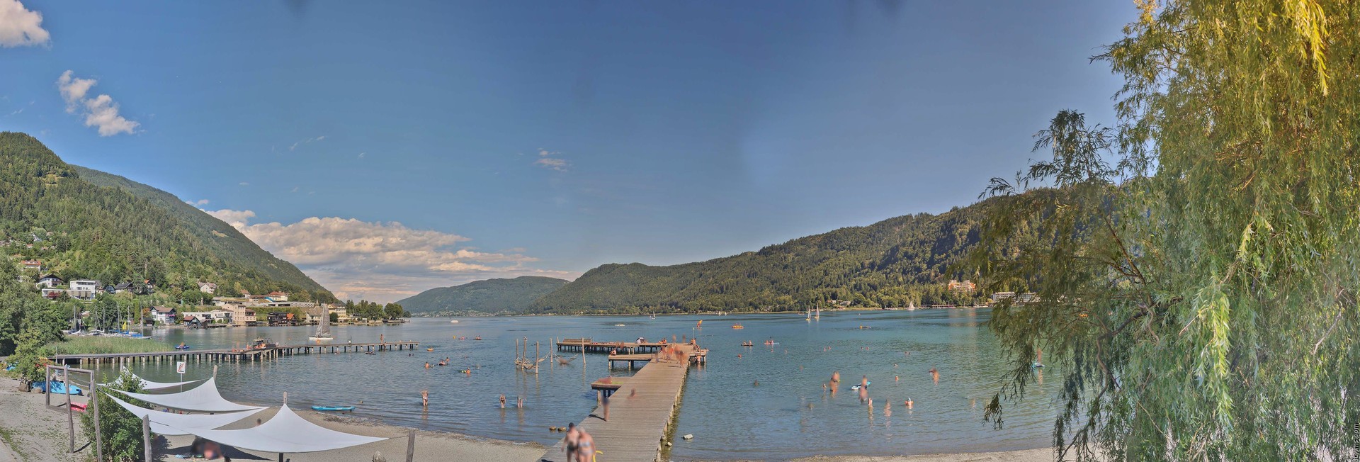 Archiv Foto Webcam Ossiacher See: Annenheim